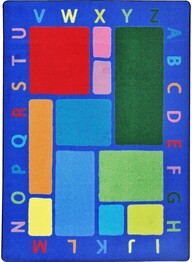 Joy Carpets Kid Essentials Building Blocks Multi